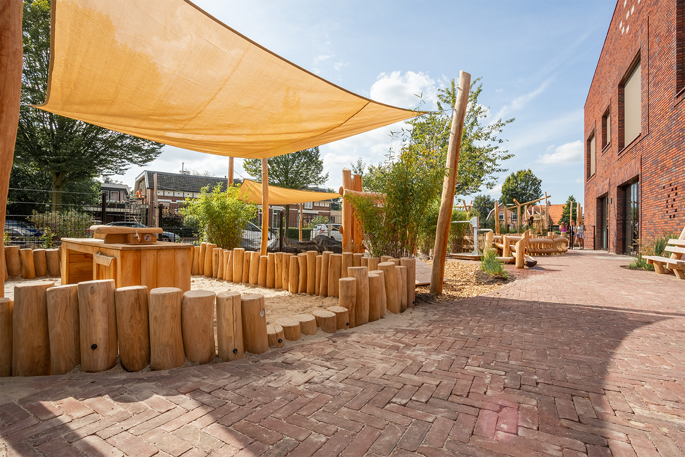 Groen schoolplein Van Harte School